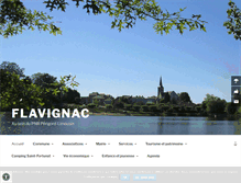 Tablet Screenshot of flavignac.fr